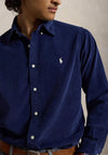 Ralph Lauren Custom Fit Fine Corduroy Shirt, Navy