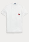 Ralph Lauren Nautical Flag Pocket T-Shirt, White