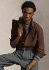 Ralph Lauren Garment-Dyed Oxford Shirt, Nutmeg Brown