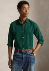 Ralph Lauren Garment-Dyed Oxford Shirt, Moss Agate Green
