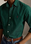 Ralph Lauren Garment-Dyed Oxford Shirt, Moss Agate Green