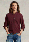 Ralph Lauren Garment-Dyed Oxford Shirt, Harvard Wine