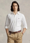 Ralph Lauren Garment-Dyed Oxford Shirt, White