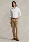 Ralph Lauren Garment-Dyed Oxford Shirt, White