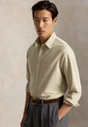 Ralph Lauren Garment-Dyed Oxford Shirt, Beige