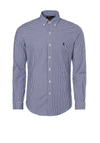 Ralph Lauren Gingham Poplin Shirt, Navy & White