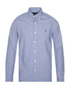Ralph Lauren Gingham Poplin Shirt, Navy & White