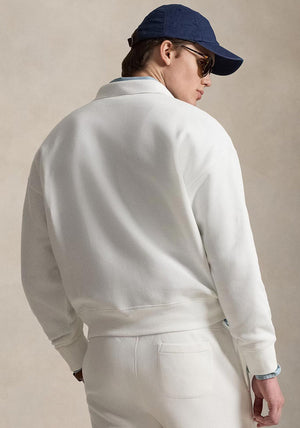 Ralph Lauren Graphic Polo Sweatshirt, White