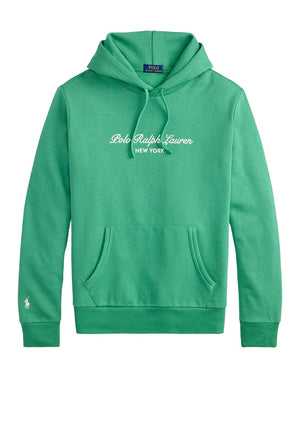 Ralph Lauren Logo Embroidered Hoodie, Green
