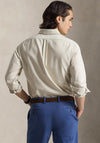 Ralph Lauren Iconic Custom Fit Oxford Shirt, Classic Beige
