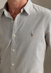 Ralph Lauren Iconic Custom Fit Oxford Shirt, Grey