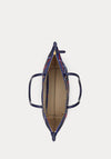 Ralph Lauren Keaton Medium Tote Bag, Navy Multi