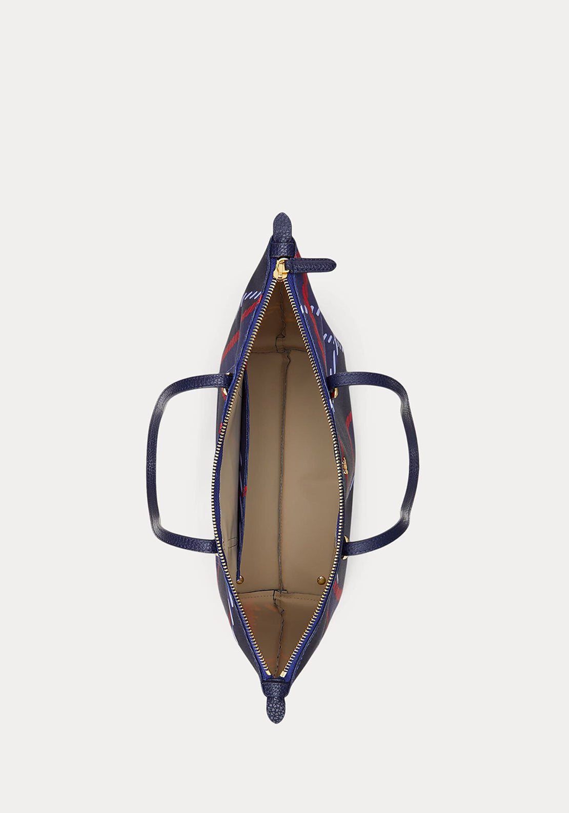 Ralph Lauren Keaton Medium Tote Bag, Navy Multi
