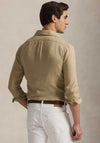 Ralph Lauren Custom Fit Linen Shirt, Beige