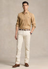 Ralph Lauren Custom Fit Linen Shirt, Vintage Khaki