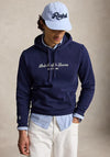 Ralph Lauren Logo Embroidered Hoodie, Navy