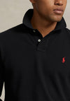 Ralph Lauren Long Sleeve Polo Shirt, Black