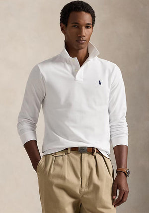 Ralph Lauren Long Sleeve Polo Shirt, White