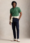 Ralph Lauren Mesh Polo Bear Polo Shirt, Antique Green