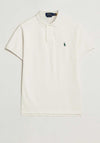 Ralph Lauren Classic Mesh Polo Shirt, Pale Cream