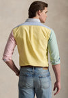 Ralph Lauren Oxford Fun Shirt, Blue & Yellow Multi