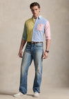 Ralph Lauren Oxford Fun Shirt, Blue & Yellow Multi