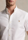 Ralph Lauren Oxford Short Sleeve Shirt, White