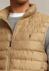 Ralph Lauren Packable Water-Repellent Gilet, Desert Khaki