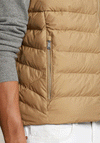 Ralph Lauren Packable Water-Repellent Gilet, Desert Khaki