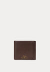 Ralph Lauren Pebbled Leather Wallet, Dark Brown