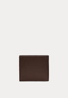 Ralph Lauren Pebbled Leather Wallet, Dark Brown