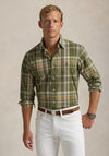 Ralph Lauren Plaid Poplin Shirt, Green Multi