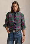 Ralph Lauren Plaid Twill Shirt, Green & Red Multi