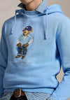 Ralph Lauren Denim Polo Bear Hoodie, Chambray Blue