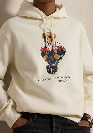 Ralph Lauren Polo Bear Hoodie, Cream