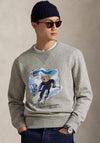 Ralph Lauren Ski Polo Bear Sweatshirt, Grey