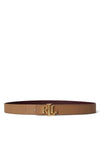 Ralph Lauren Reversible LRL Belt, Wine & Camel