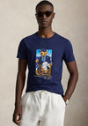 Ralph Lauren Newport Polo Bear T-Shirt, Navy
