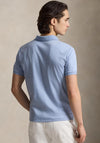 Ralph Lauren Slim Fit Polo Shirt, Blue Heather
