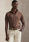 Ralph Lauren Slim Fit Polo Shirt, Brown