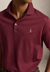Ralph Lauren Slim Fit Polo Shirt, Wine Heather