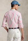 Ralph Lauren Classic Slim Fit Striped Oxford Shirt, Pink
