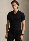 Ralph Lauren Slim Fit Soft Touch Polo Shirt, Black