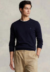Ralph Lauren Slim Fit Crew Neck Jumper, Navy