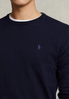 Ralph Lauren Slim Fit Crew Neck Jumper, Navy