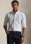 Ralph Lauren Slim Fit Stripe Oxford Shirt, Navy
