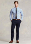 Ralph Lauren Stripe Poplin Shirt, Light Blue & White