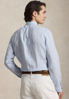 Ralph Lauren Striped Linen Shirt, Blue