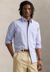 Ralph Lauren Striped Oxford Shirt, Blue & Pink