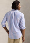 Ralph Lauren Striped Oxford Shirt, Blue & Pink